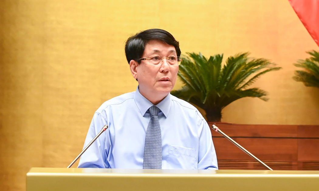 Thường trực Ban Bí thư Lương Cường phát biểu chỉ đạo Hội nghị toàn quốc quán triệt Quy định số 144-QĐ/TW và Chỉ thị số 35-CT/TW của Bộ Chính trị.