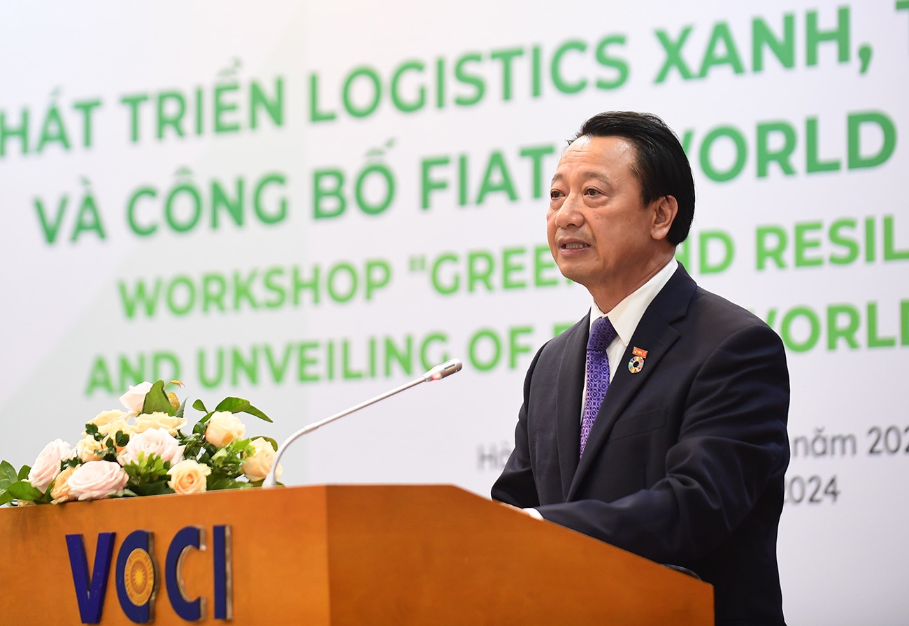 Ông Nguyễn Quang Vinh, Phó Chủ tịch VCCI phát biểu tại tọa đàm.