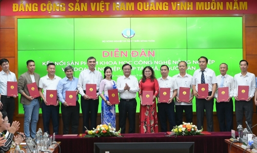 Kết nối, đưa sản phẩm khoa học công nghệ vào thực tiễn sản xuất nông nghiệp