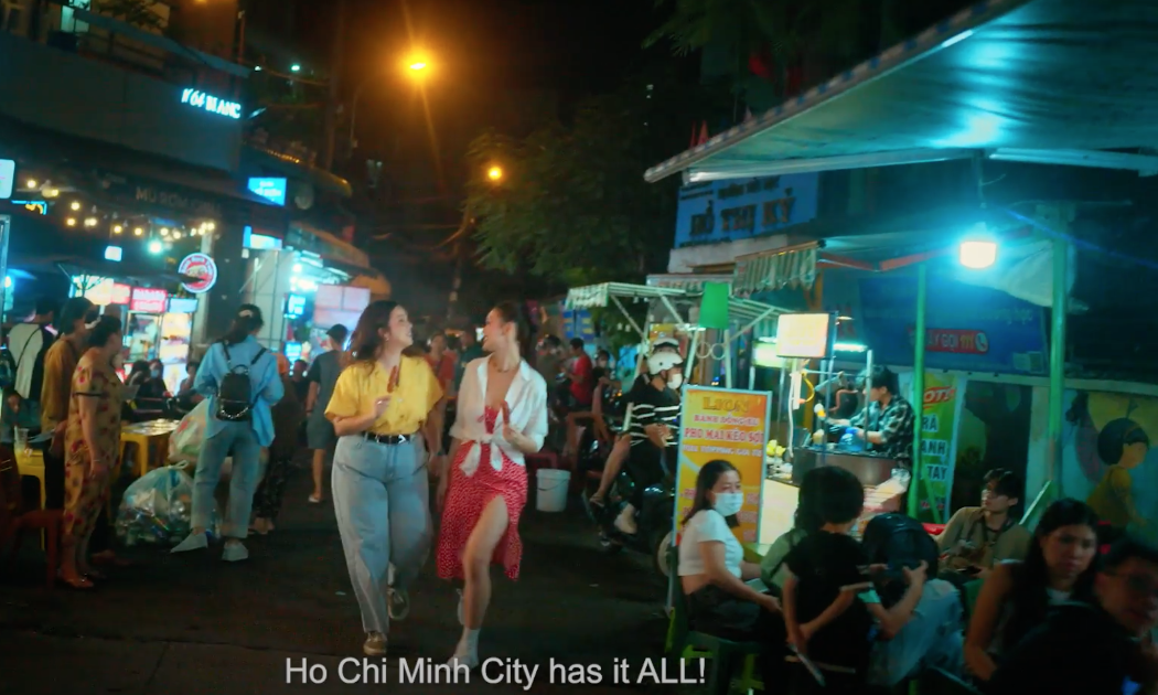 Hình ảnh về TP.HCM trong chuỗi phim ngắn.