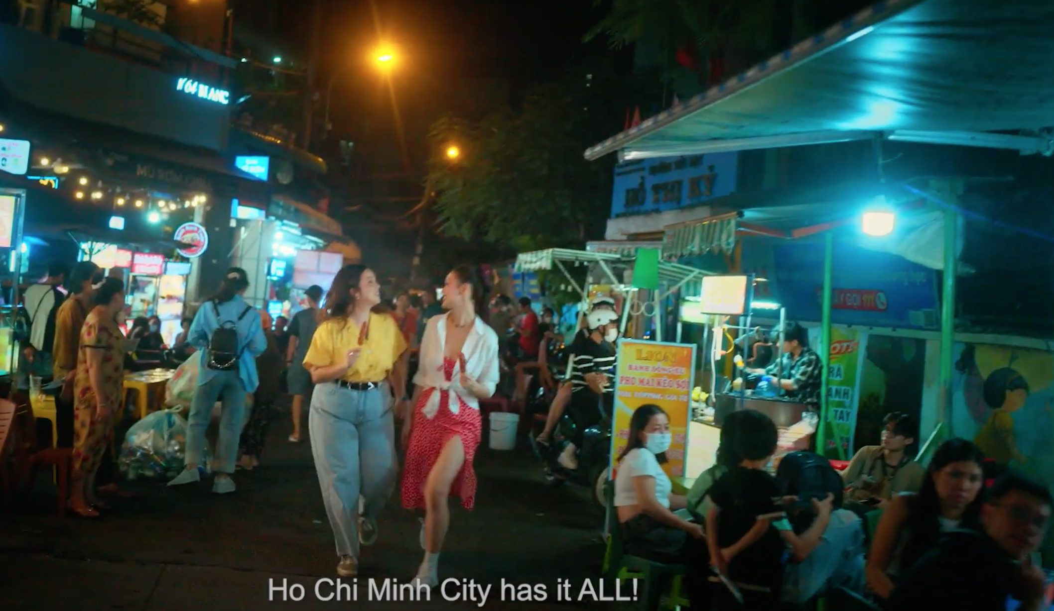 Hình ảnh về TP.HCM trong chuỗi phim ngắn.