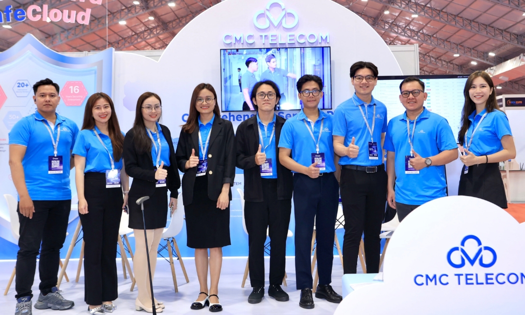 Đội ngũ nhân sự của CMC Telecom.