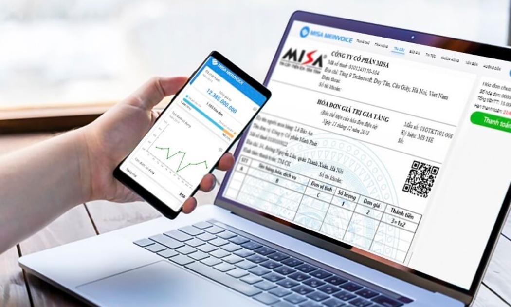 Hơn 542,36 triệu hóa đơn điện tử khởi tạo từ máy tính tiền - Ảnh minh họa.