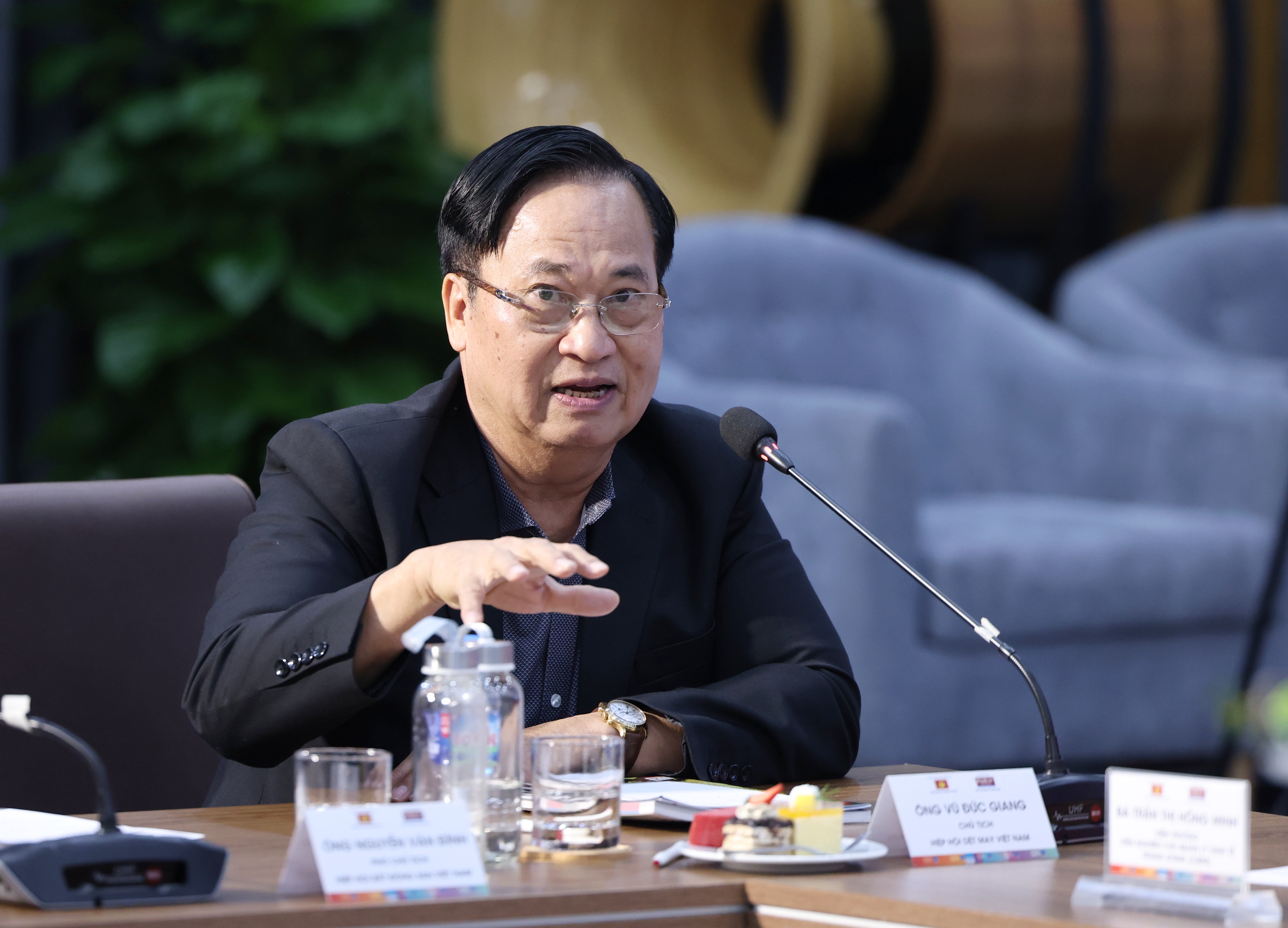 Ông Vũ Đức Giang, Chủ tịch Hiệp hội Dệt may Việt Nam, 