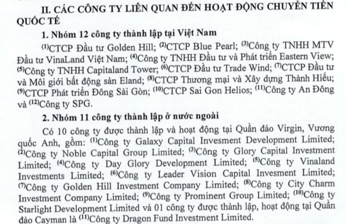 Ảnh chụp từ cáo trạng.