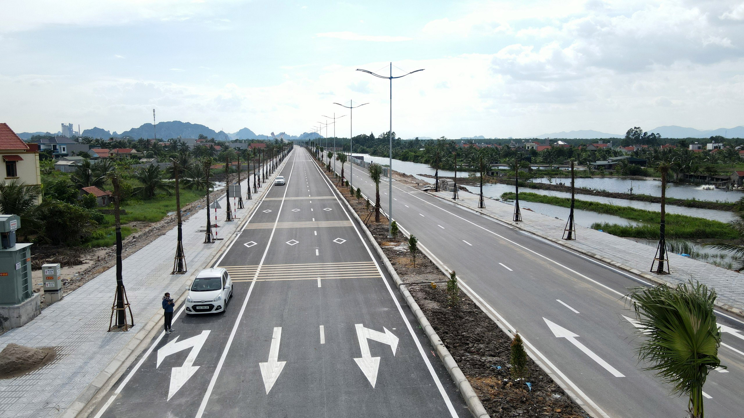 Hạ tầng của dự &aacute;n đ&atilde; được ho&agrave;n thiện.