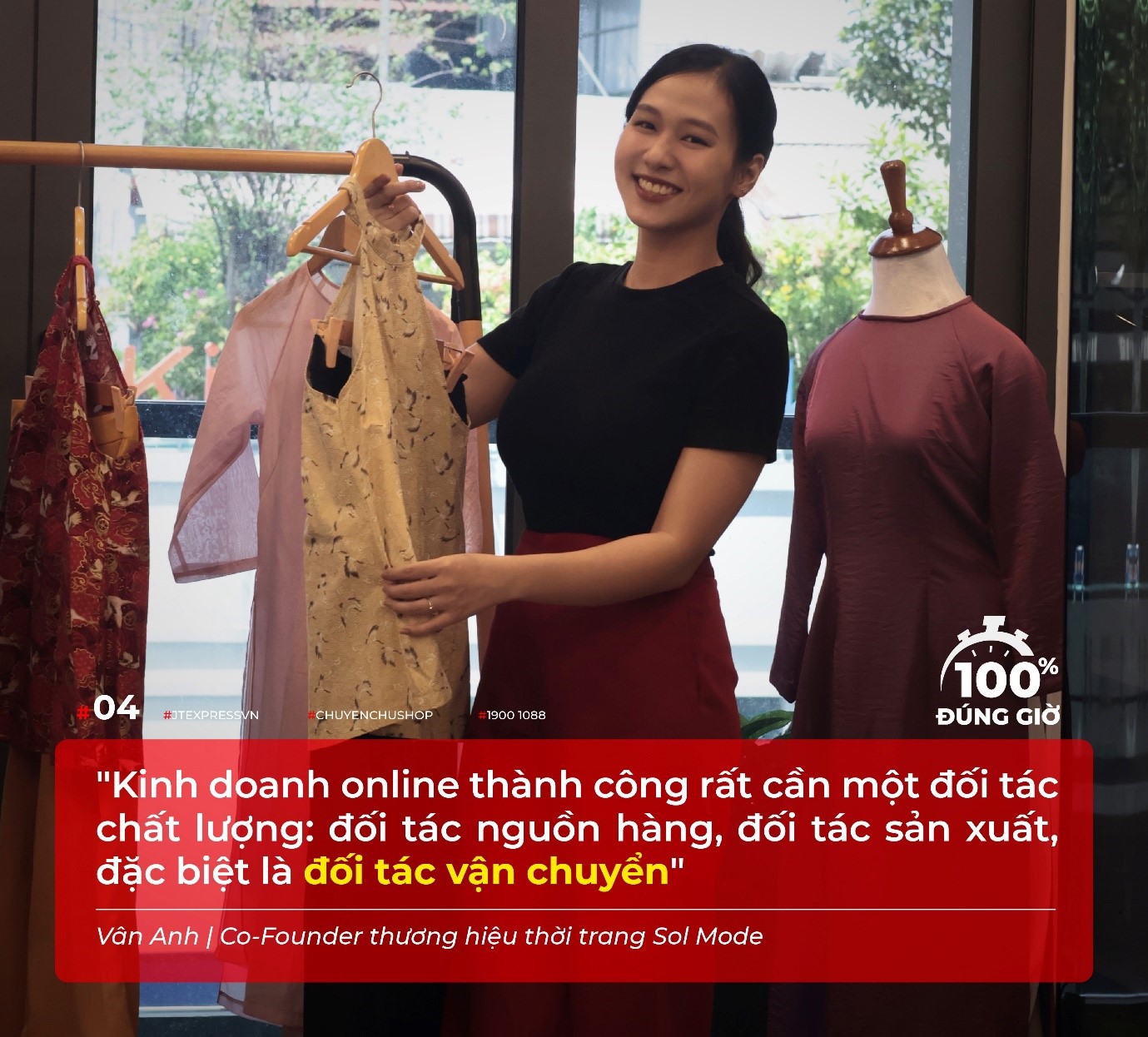 Dịch vụ của J&T Express được khách hàng đánh giá cao và ưu tiên lựa chọn.