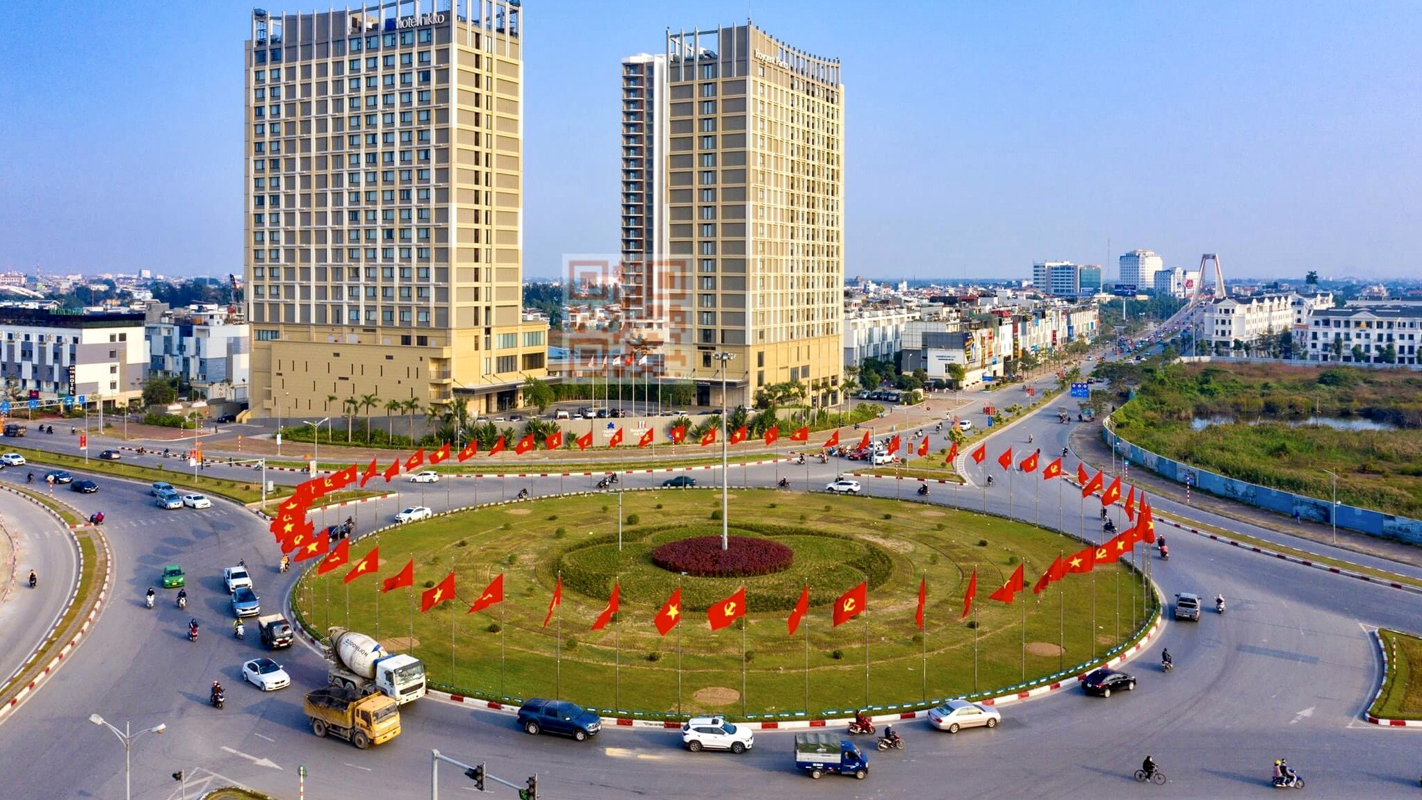 Nút giao giữa đường Bùi Viện (đường World Bank) với đường Võ Nguyên Giáp cũng thường xảy ra ùn tắc