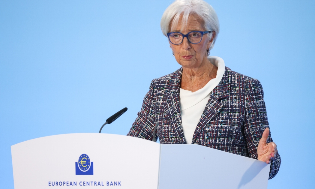 Chủ tịch ECB Christine Lagarde - Ảnh: Bloomberg.