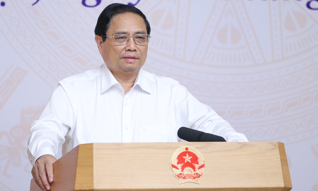 Thủ tướng Phạm Minh Chính chỉ trì Hội nghị - Ảnh: VGP
