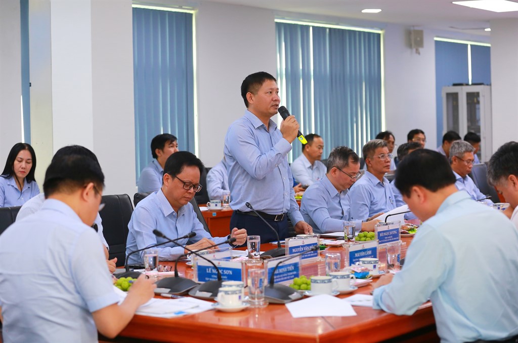Tại hội nghị, Tổng giám đốc BSR Bùi Ngọc Dương đã báo cáo tình hình sản xuất kinh doanh 6 tháng đầu năm và nhiệm vụ 6 tháng cuối năm 2024.