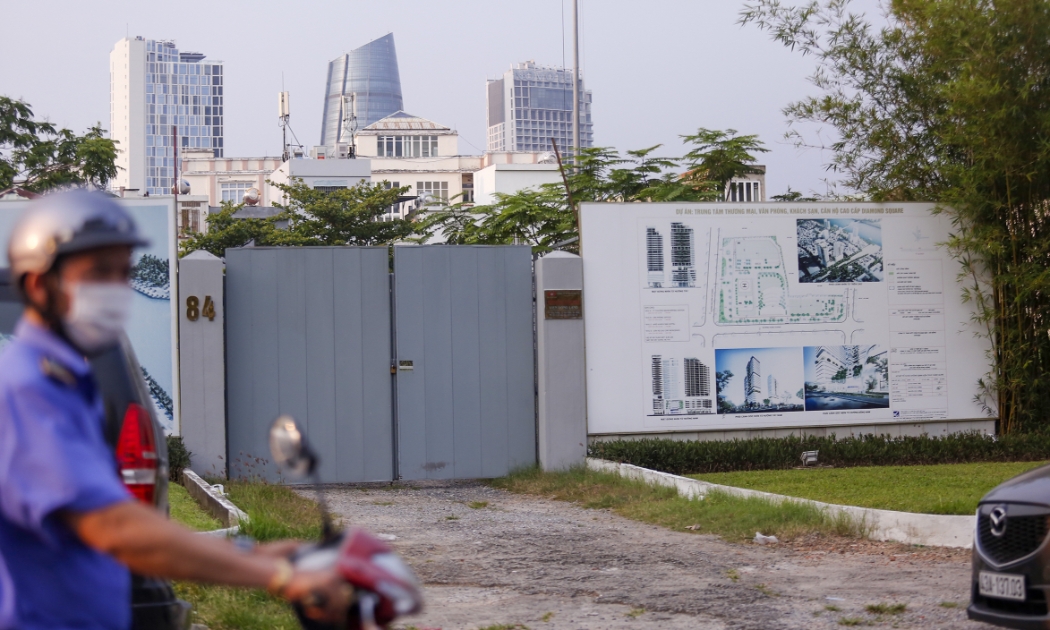 Dự án Diamond Square (84 Hùng Vương, quận Hải Châu, Đà Nẵng) đến nay vẫn bị