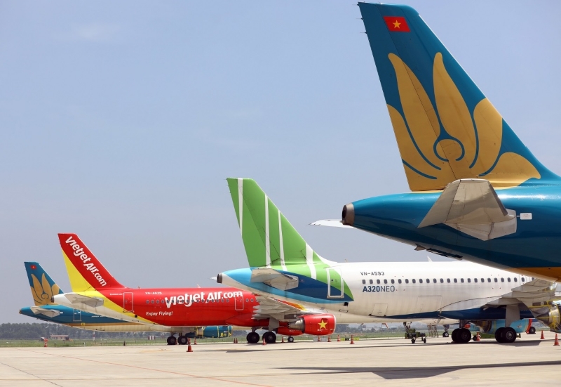 Vietnamese airlines' on-time performance rate reaches 69.3%