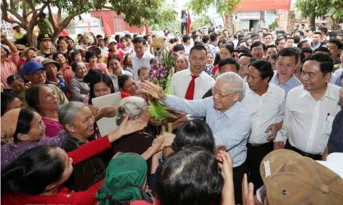 Tổng Bí thư Nguyễn Phú Trọng được trao tặng Huân chương Sao Vàng