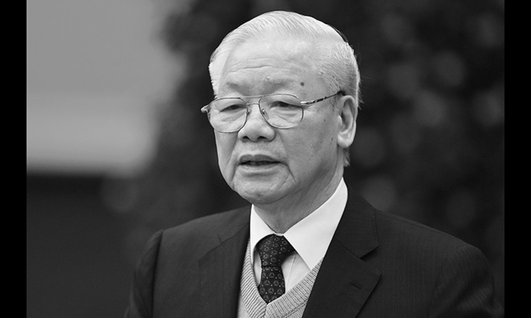 Cố Tổng Bí thư Nguyễn Phú Trọng.
