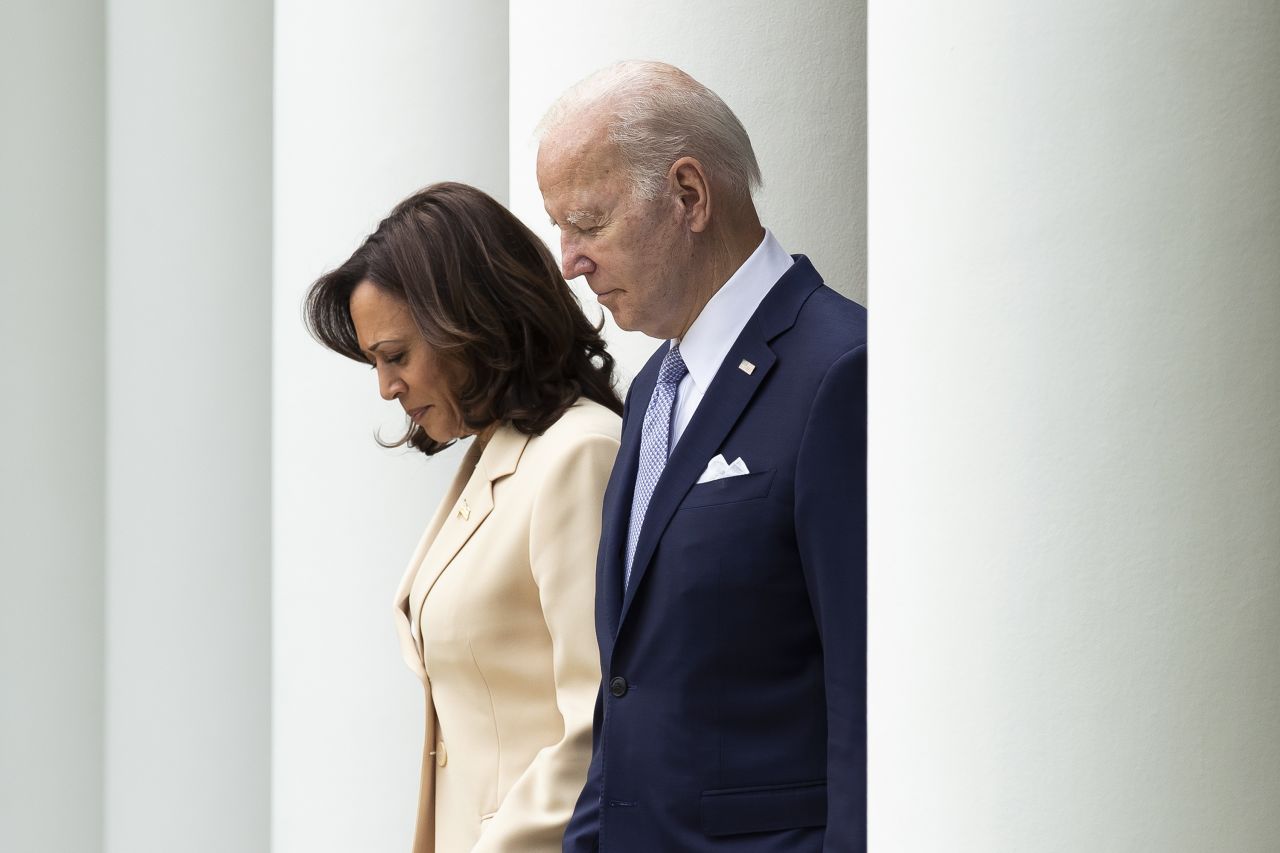 Bà Kamala Harris và Tổng thống Mỹ Joe Biden - Ảnh: Getty Images