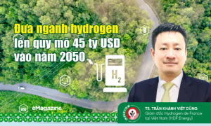Đưa ngành hydrogen lên quy mô 45 tỷ USD vào năm 2050