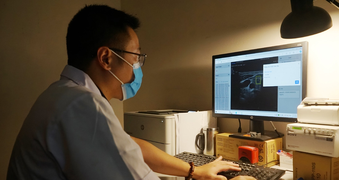 Bệnh viện Nội tiết Trung ương nghiên cứu ứng dụng AI vào sàng lọc, chẩn đoán ung thư tuyến giáp.