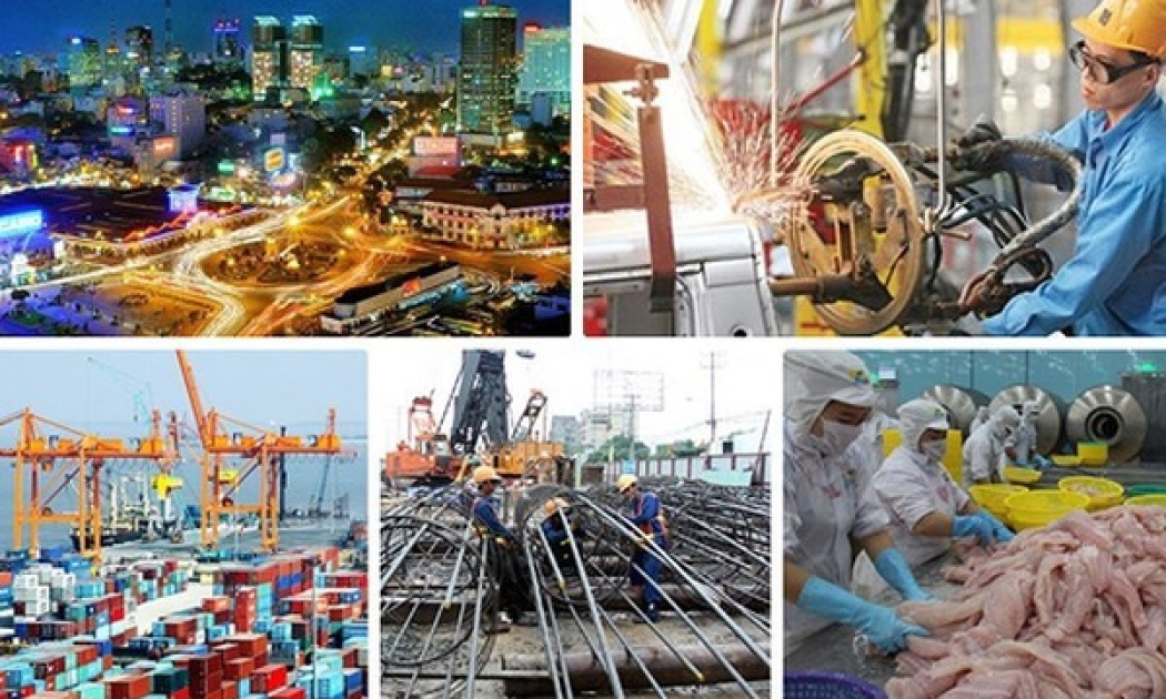 HSBC nâng dự báo tăng trưởng GDP năm 2024 lên 6,5% - Ảnh minh họa.