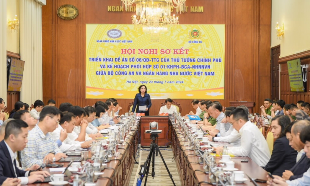 Hội nghị sơ kết triển khai Đề án 06 của Thủ tướng Chính phủ và Kế hoạch 01 giữa Bộ Công an và Ngân hàng Nhà nước