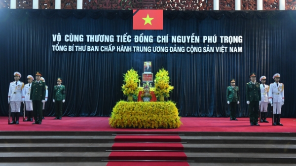Tổ chức tang lễ Tổng Bí thư Nguyễn Phú Trọng với nghi thức Quốc tang