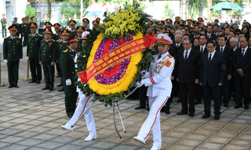 [Phóng sự ảnh]: Lễ viếng Tổng Bí thư Nguyễn Phú Trọng