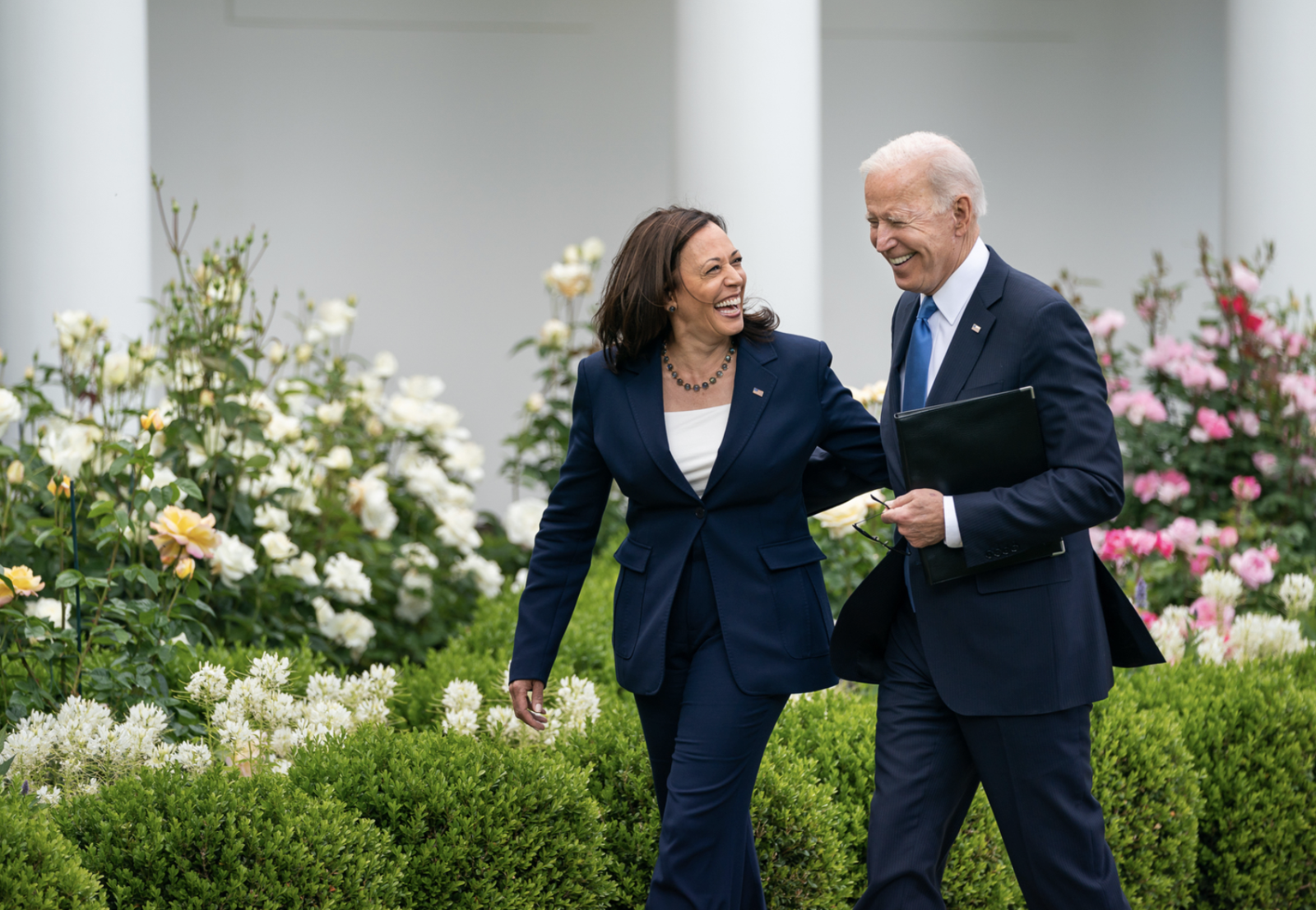 Tổng thống đương nhiệm Joe Biden và Phó Tổng thống Kamala Harris. 