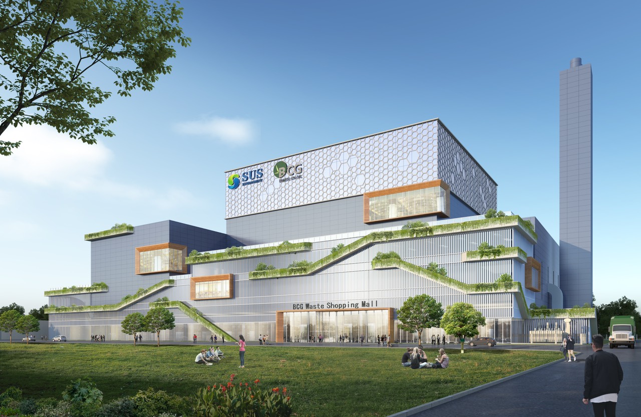 A rendering of the Bamboo Capital Group’s Tam Sinh Nghia Waste-to-Energy Plant in Cu Chi district, Ho Chi Minh City.