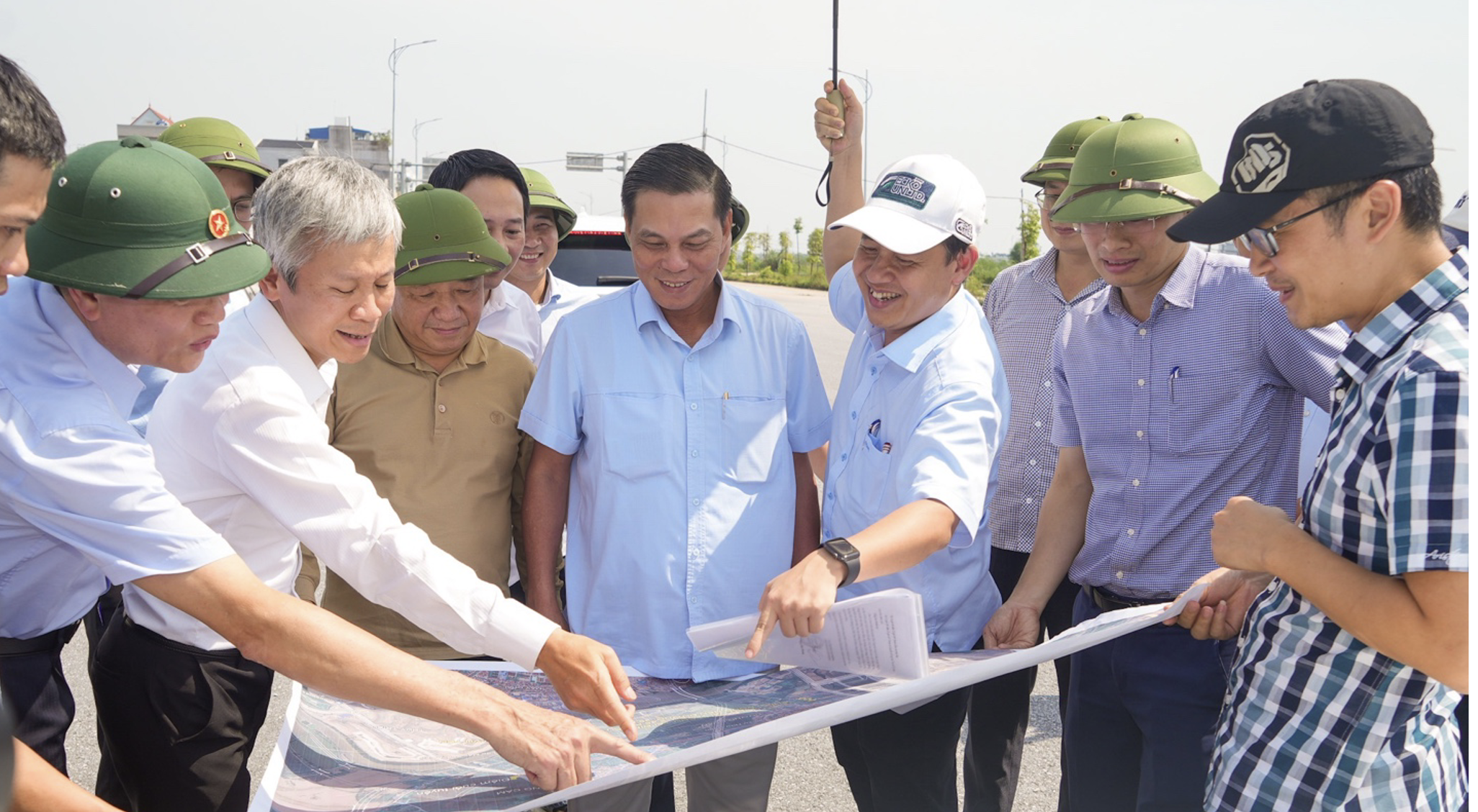 Chủ tịch UBND thành phố Hải Phòng kiểm tra thực địa Dự án.