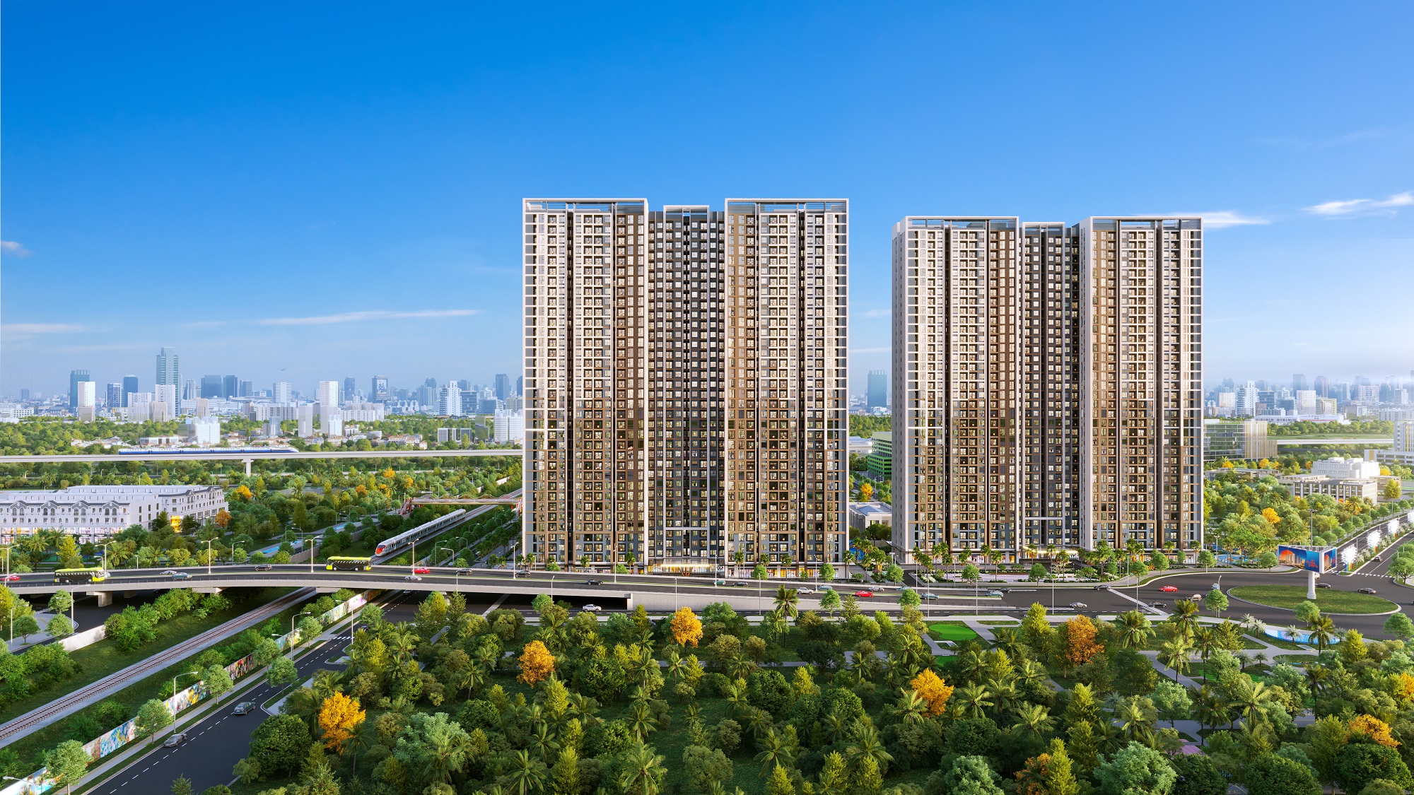 The Sola Park một trong những dự án tâm điểm phía Tây Hà Nội hiện nay.