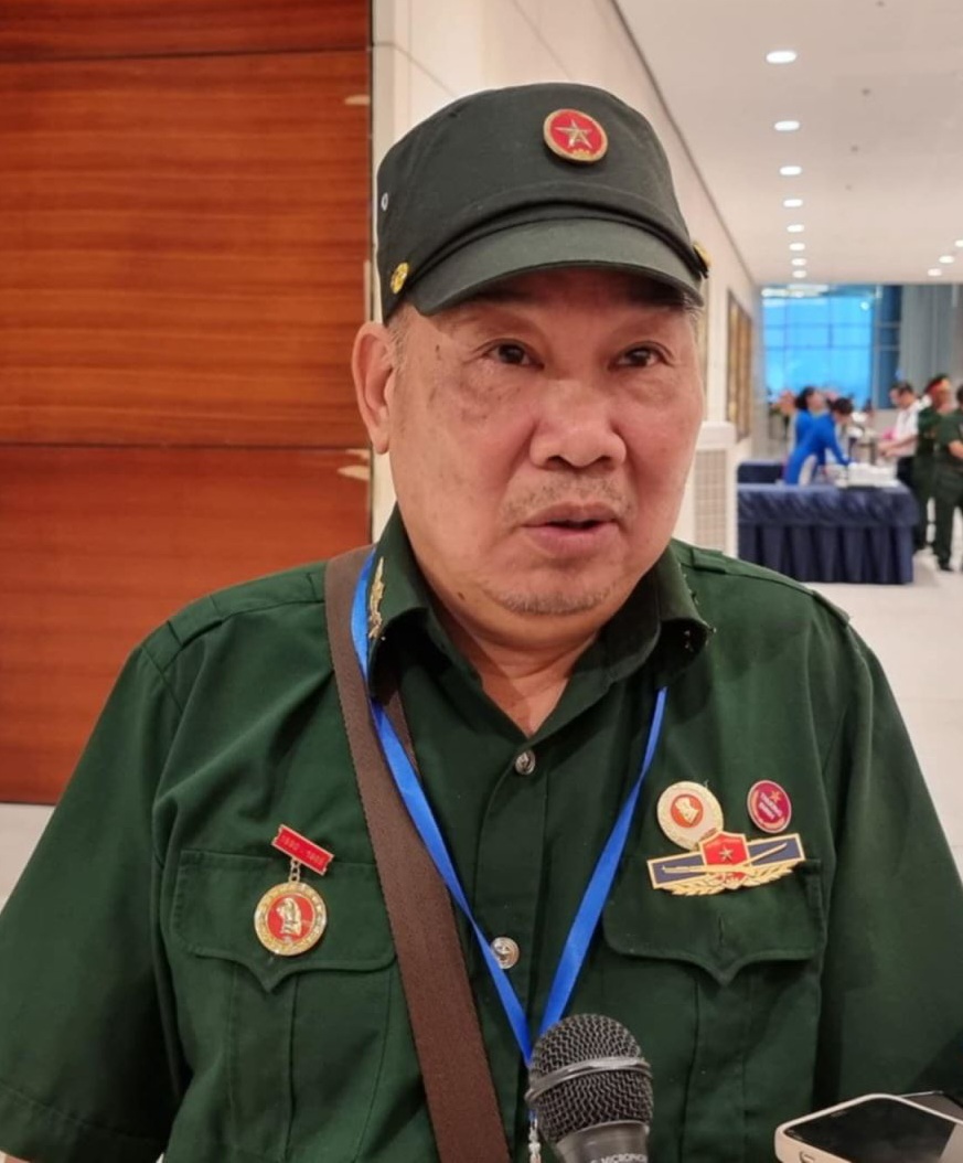 Thương binh Nguyễn Văn Thư, Trung tâm Điều dưỡng thương binh Duy Tiên, tỉnh Hà Nam. 