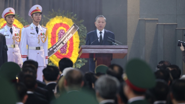 Lời điếu tại Lễ Truy điệu Tổng Bí thư Nguyễn Phú Trọng