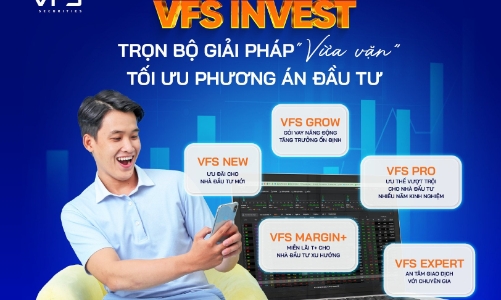 Chứng khoán Nhất Việt - VFS tiếp nối thông điệp kinh doanh “Giải pháp vừa vặn” trong từng sản phẩm