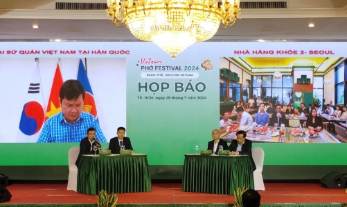 70 gian hàng văn hóa ẩm thực tại Vietnam Phở Festival 2024