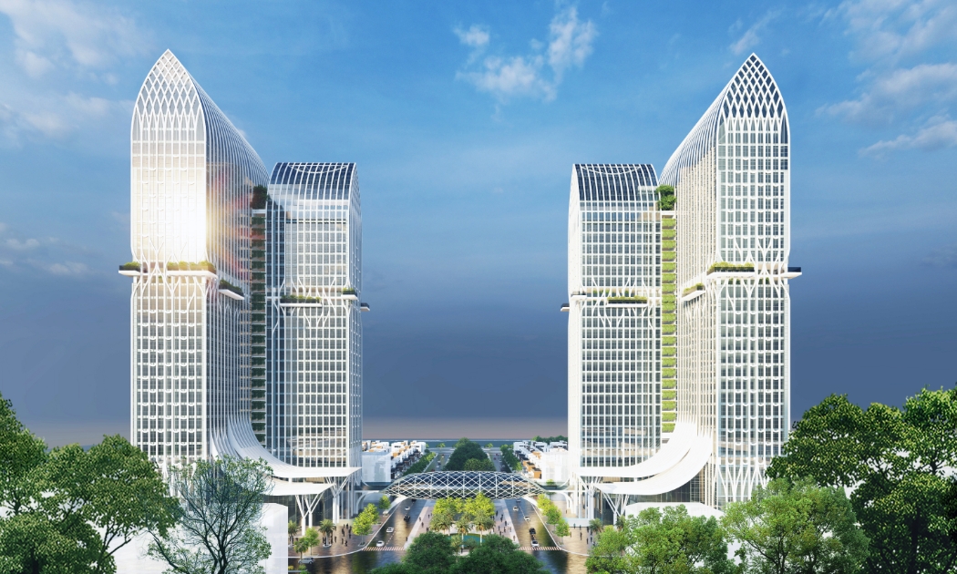 Phối cảnh dự án The Terra – Bắc Giang.
