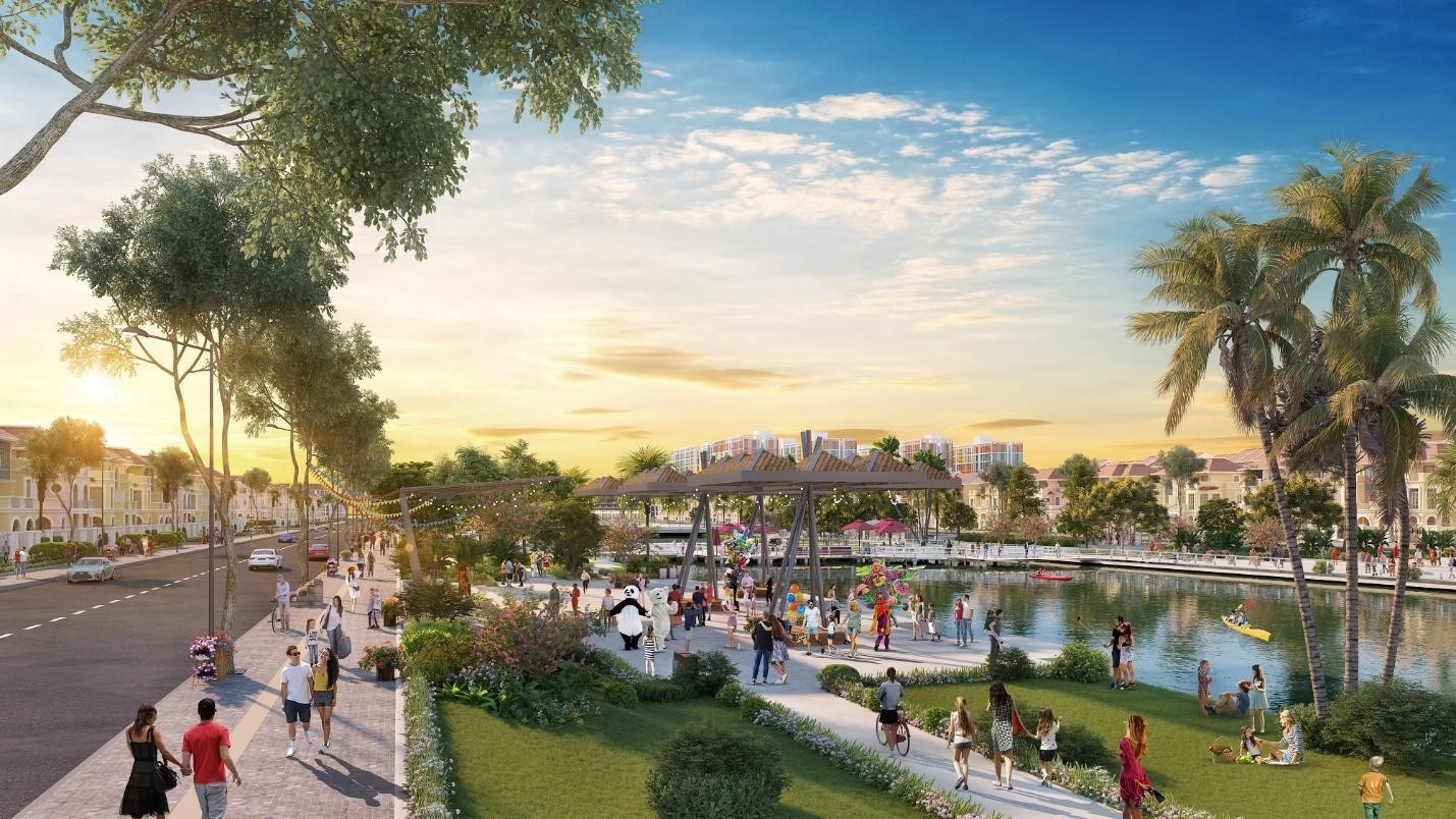Cảnh quan, tiện ích thành phố thời đại Sun Urban City Hà Nam giúp nâng tầm chất lượng sống của cư dân (Ảnh minh họa).