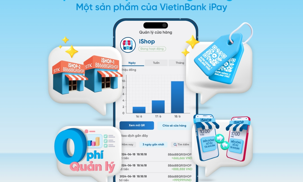 iShop - Quản lý bán hàng thông minh.