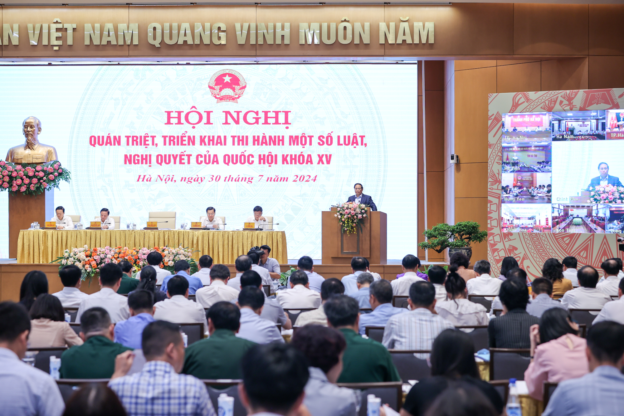 Các đại biểu dự hội nghị - Ảnh: VGP