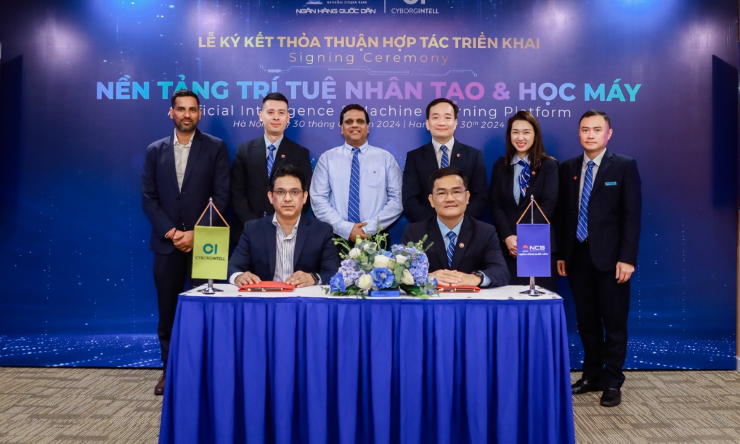 NCB hợp tác cùng CyborgIntell triển khai Nền tảng Trí tuệ nhân tạo và học máy.