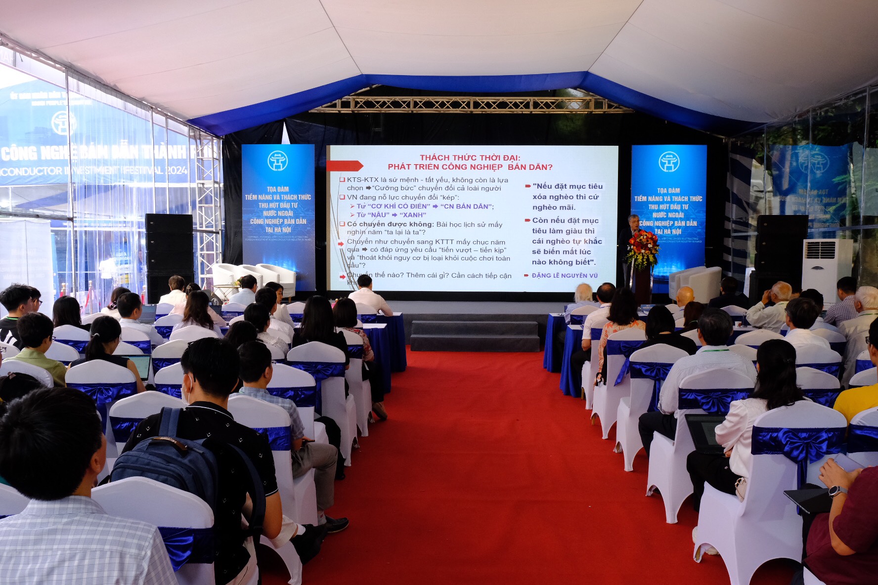 Tọa đàm “Tiềm năng và thách thức thu hút đầu tư nước ngoài công nghiệp bán dẫn tại Hà Nội”