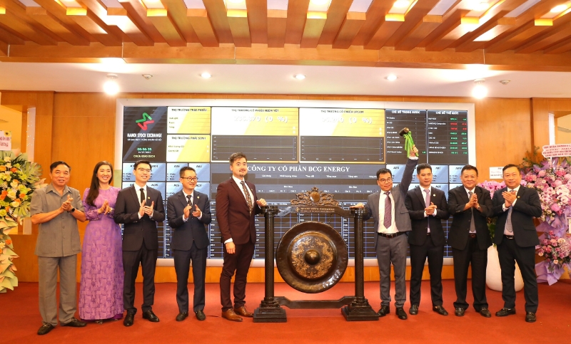 730mln BCG Energy shares officially listed on UPCoM