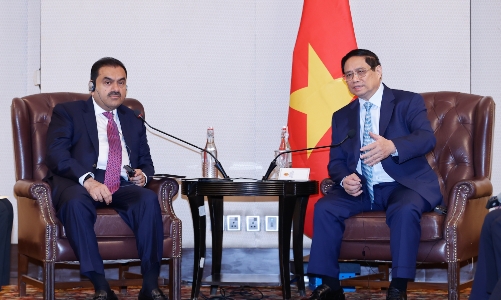 Thủ tướng tiếp lãnh đạo tập đoàn lớn nhất Ấn Độ về cơ sở hạ tầng và năng lượng