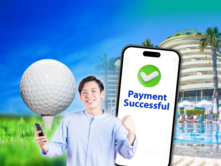 Payment Link là giải pháp thanh toán phù hợp với các khách sạn, resort và sân golf.