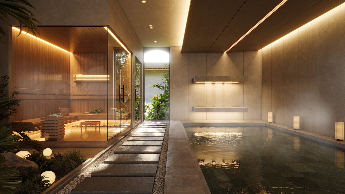 Tổ hợp wellness clubhouse 3.000m2 - nơi chăm sóc sức khỏe dành cho cư dân.