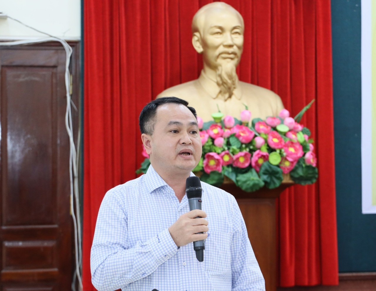 Ông Tống Văn Lai, Phó Cục trưởng Cục Quan hệ lao động và Tiền lương (Bộ Lao động – Thương binh và Xã hội). Ảnh: Mạnh Thắng.