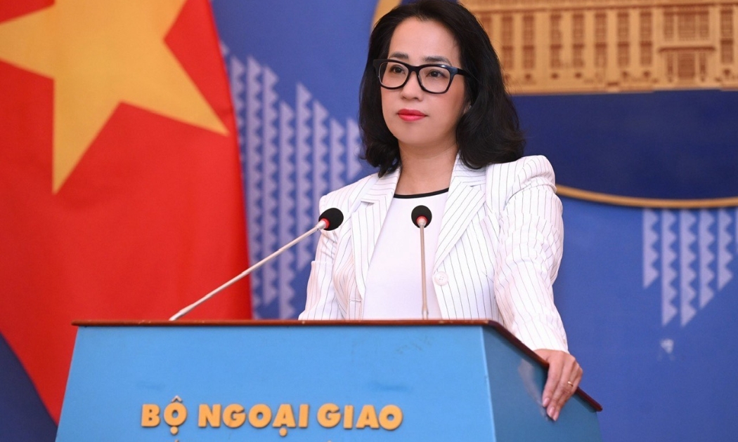 Người Phát ngôn Bộ Ngoại giao Việt Nam Phạm Thu Hằng - Ảnh: Bộ Ngoại giao