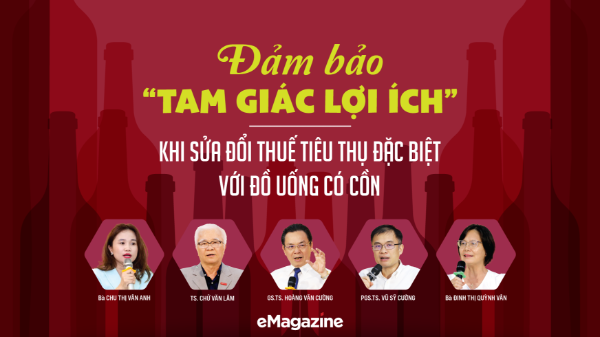 Đảm bảo “tam giác lợi ích” khi sửa đổi thuế tiêu thụ đặc biệt với đồ uống có cồn 