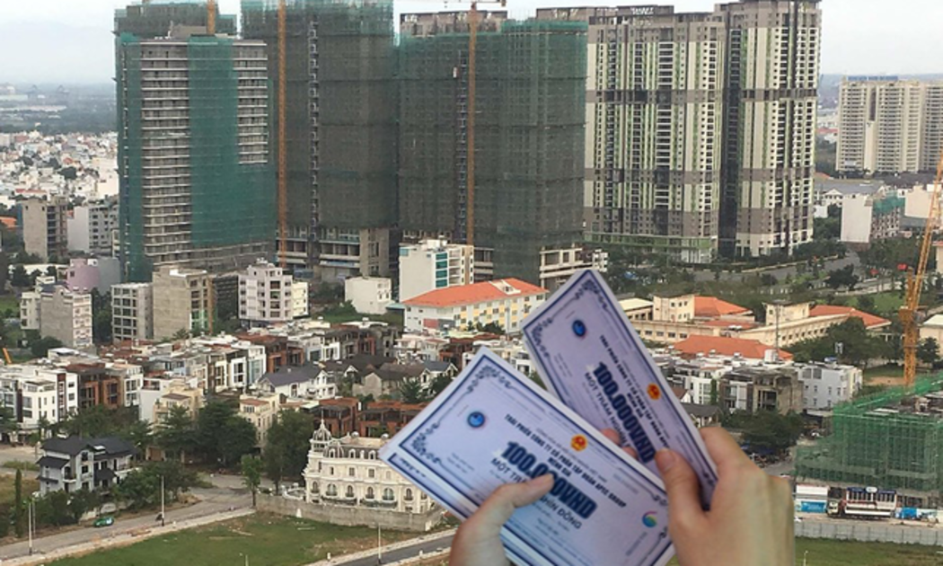 Lãi suất phát hành trái phiếu doanh nghiệp nhóm bất động sản vẫn ở mức cao.
