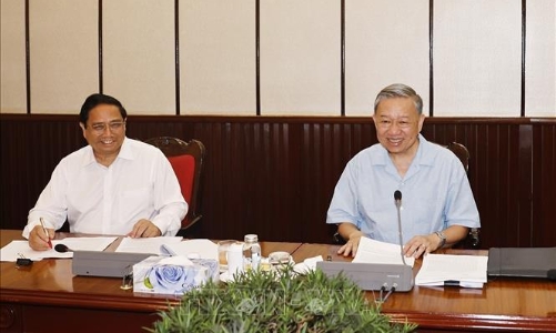 Tổng Bí thư, Chủ tịch nước Tô Lâm chủ trì phiên họp Lãnh đạo chủ chốt đầu tiên