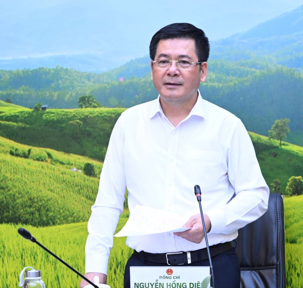 Bộ trưởng Nguyễn Hồng Diên: 